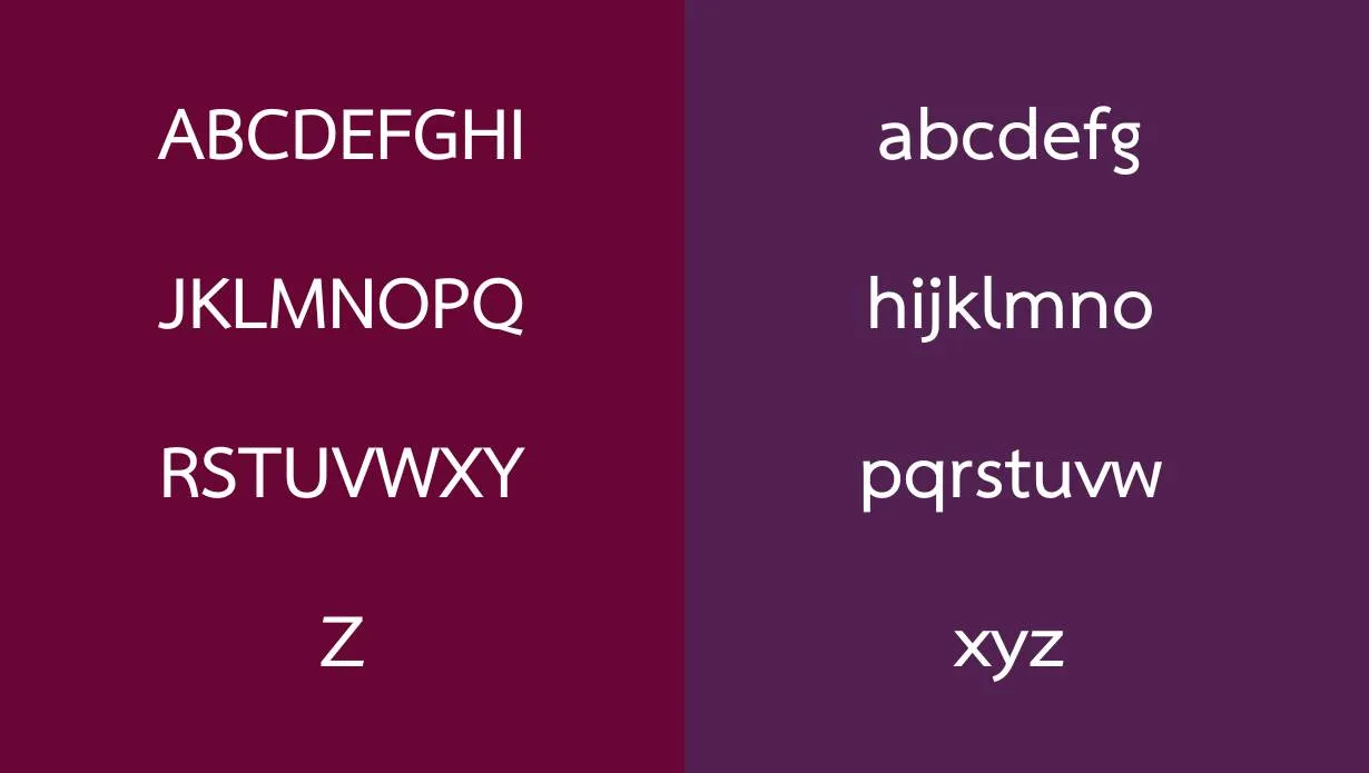 TH Sarabun New Font Family View