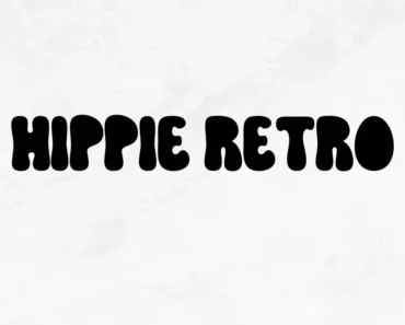 Hippie Retro Font